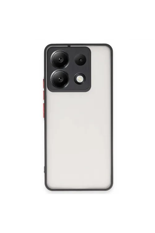 Xiaomi Redmi Note 13 Pro 5g Kılıf Montreal Silikon Kapak - Siyah