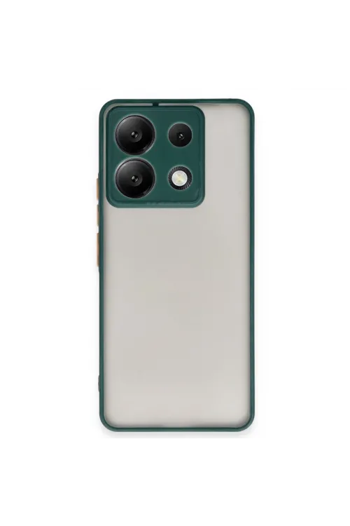 Xiaomi Redmi Note 13 Pro 5g Kılıf Montreal Silikon Kapak - Yeşil