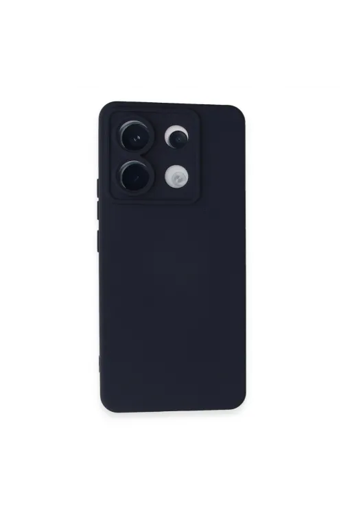 Xiaomi Redmi Note 13 Pro 5g Kılıf Nano İçi Kadife Silikon - Lacivert