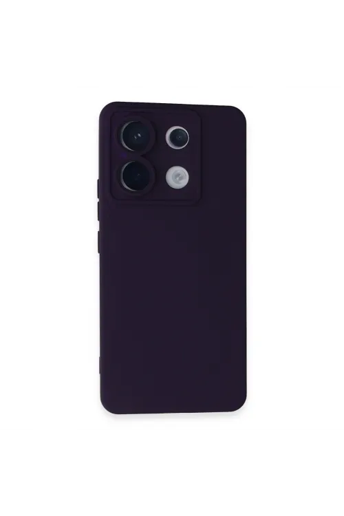 Xiaomi Redmi Note 13 Pro 5g Kılıf Nano İçi Kadife Silikon - Mor