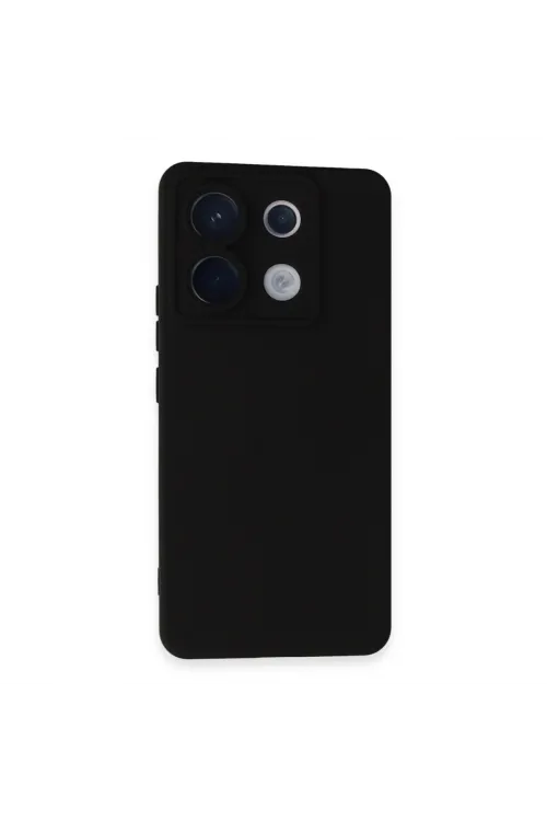 Xiaomi Redmi Note 13 Pro 5g Kılıf Nano İçi Kadife Silikon - Siyah