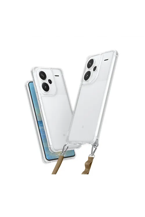 Xiaomi Redmi Note 13 Pro Plus Kılıf Penta Silikon Kılıf - Şeffaf