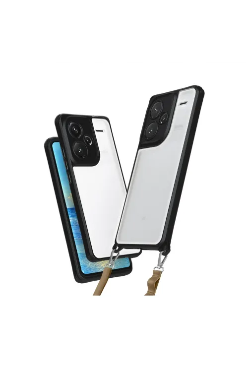 Xiaomi Redmi Note 13 Pro Plus Kılıf Penta Silikon Kılıf - Siyah