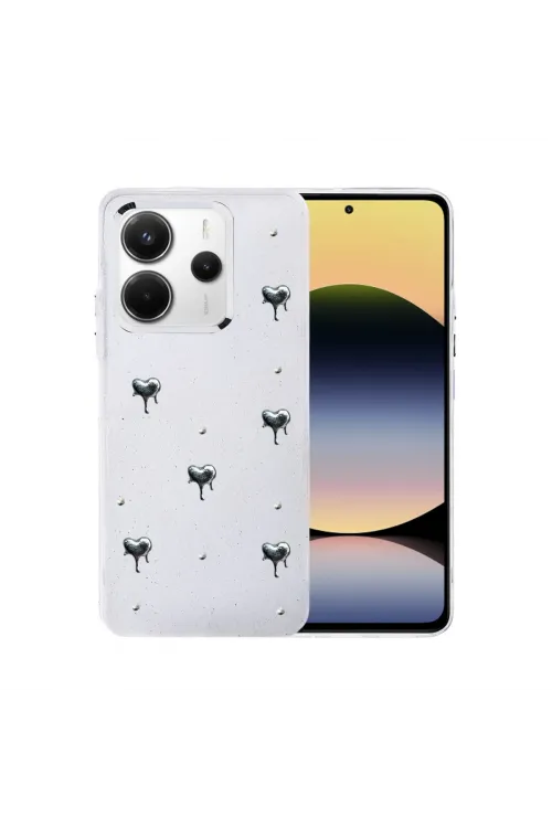 Xiaomi Redmi Note 14 4g Fiyonk Desenli Kapak - Desen 1