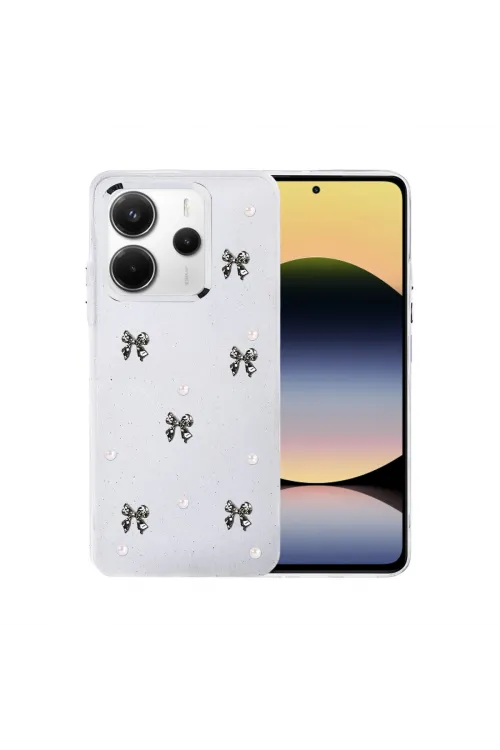 Xiaomi Redmi Note 14 4g Fiyonk Desenli Kapak - Desen 8