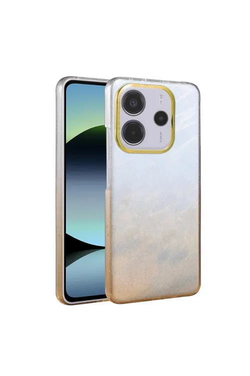 Xiaomi Redmi Note 14 4g Glossy Kapak - Çöl Titanyum