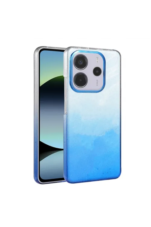 Xiaomi Redmi Note 14 4g Glossy Kapak - Mavi