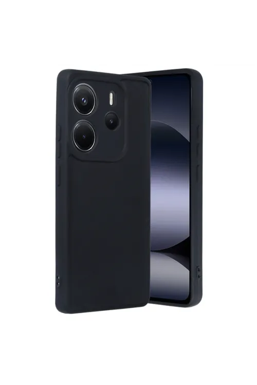 Xiaomi Redmi Note 14 4g Kılıf Aras Deri Kapak - Siyah
