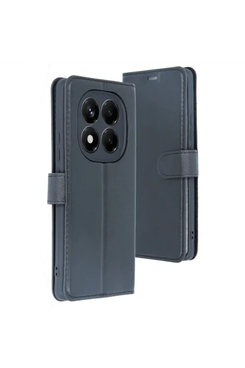 Xiaomi Redmi Note 14 4g Kılıf Trend S Plus Kapaklı Kılıf - Siyah