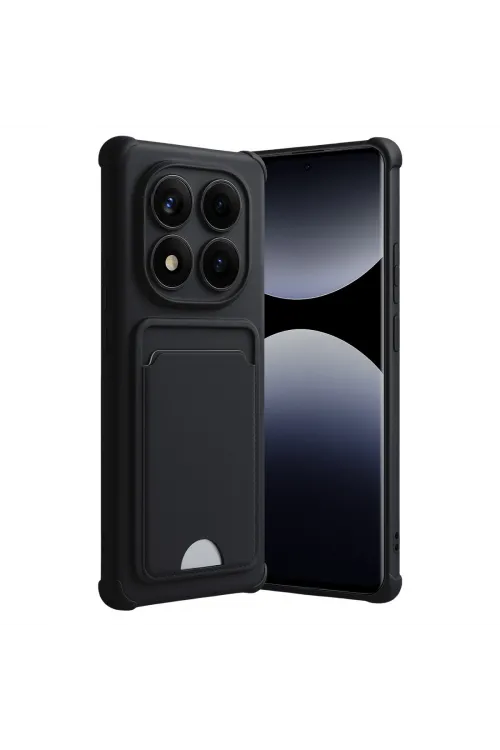 Xiaomi Redmi Note 14 Pro 4g Kelvin Kartvizitli Silikon - Siyah