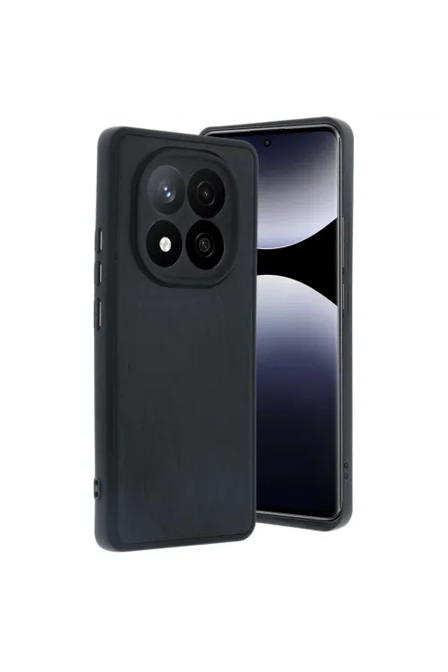 Xiaomi Redmi Note 14 Pro 4g Kılıf Aras Deri Kapak - Siyah