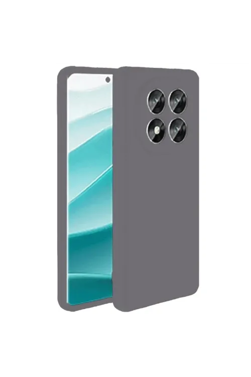Xiaomi Redmi Note 14 Pro 4g Kılıf First Silikon - Gri