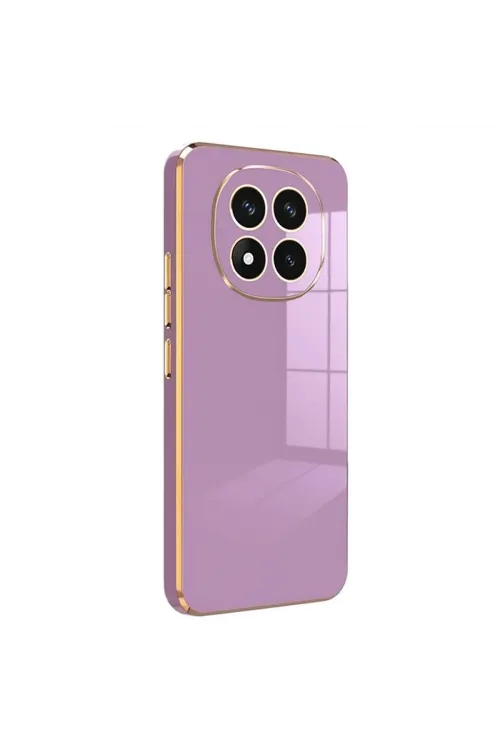 Xiaomi Redmi Note 14 Pro 4g Kılıf Volet Silikon - Mor