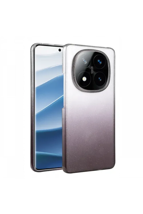 Xiaomi Redmi Note 14 Pro 5G Glossy Kapak - Siyah