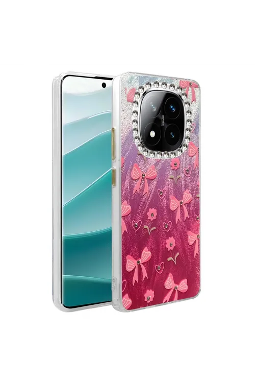 Xiaomi Redmi Note 14 Pro 5g Kılıf Blade Aynalı Desenli Kapak - Desen 3