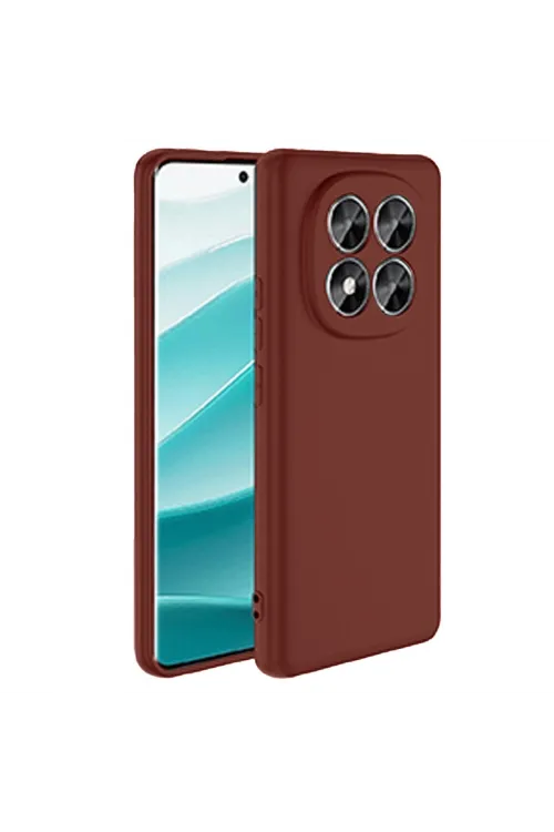 Xiaomi Redmi Note 14 Pro 5g Kılıf First Silikon - Bordo