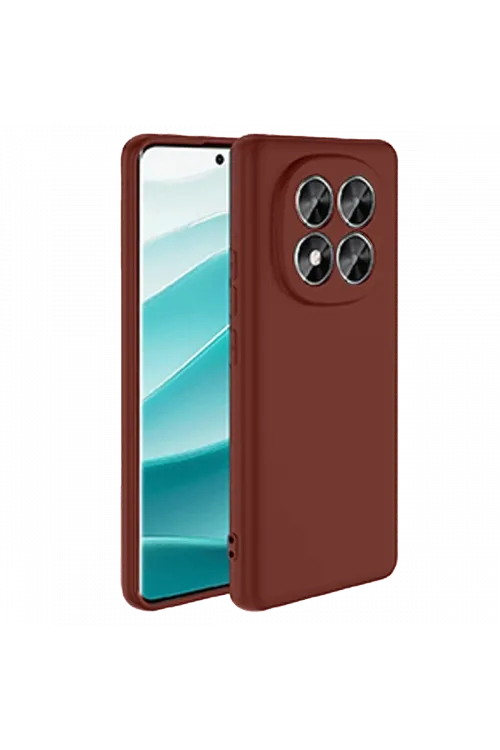 Xiaomi Redmi Note 14 Pro 5G Kılıf First Silikon - Bordo