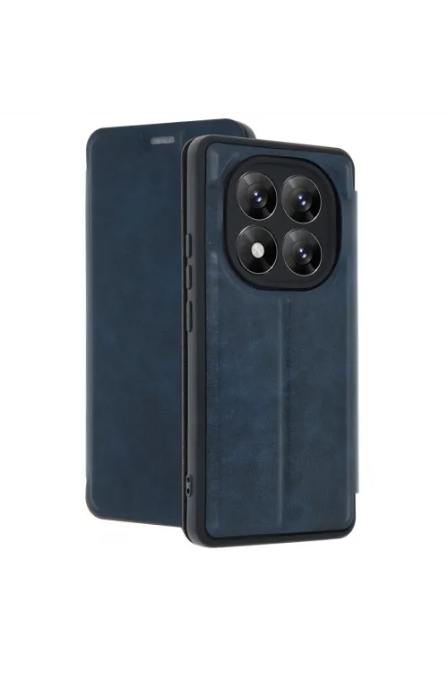 Xiaomi Redmi Note 14 Pro 5g Kılıf Flip Cover - Lacivert