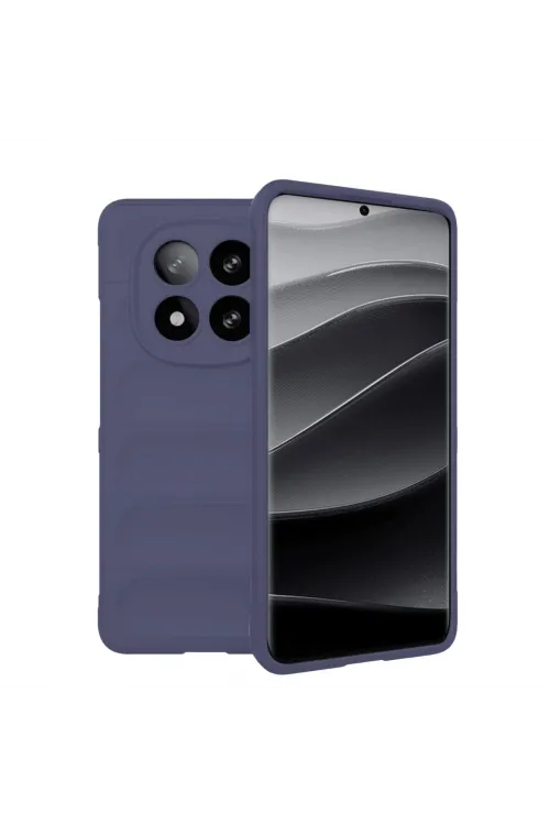Xiaomi Redmi Note 14 Pro 5g Kılıf Optimum Silikon - Lacivert