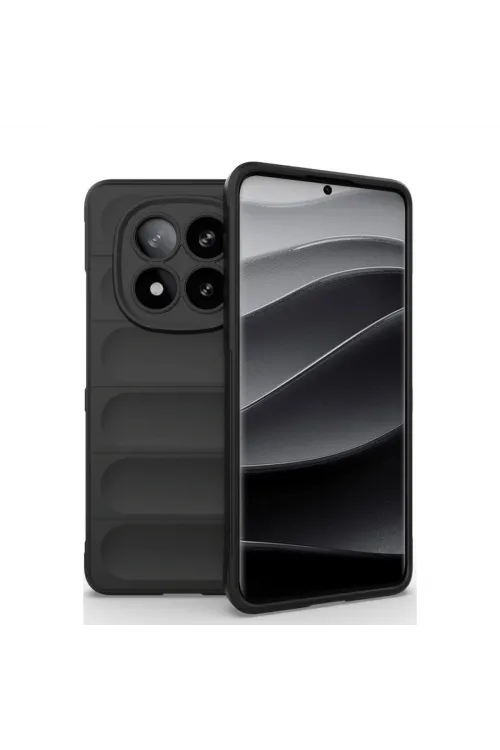 Xiaomi Redmi Note 14 Pro 5g Kılıf Optimum Silikon - Siyah