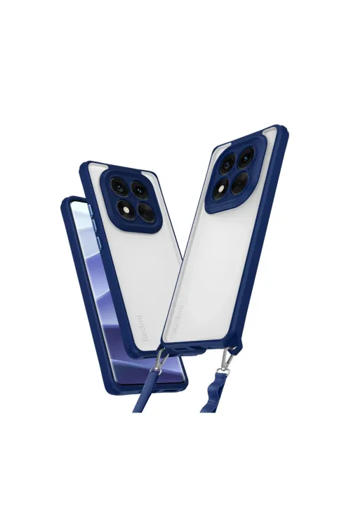 Xiaomi Redmi Note 14 Pro 5g Kılıf Penta Silikon Kılıf - Lacivert