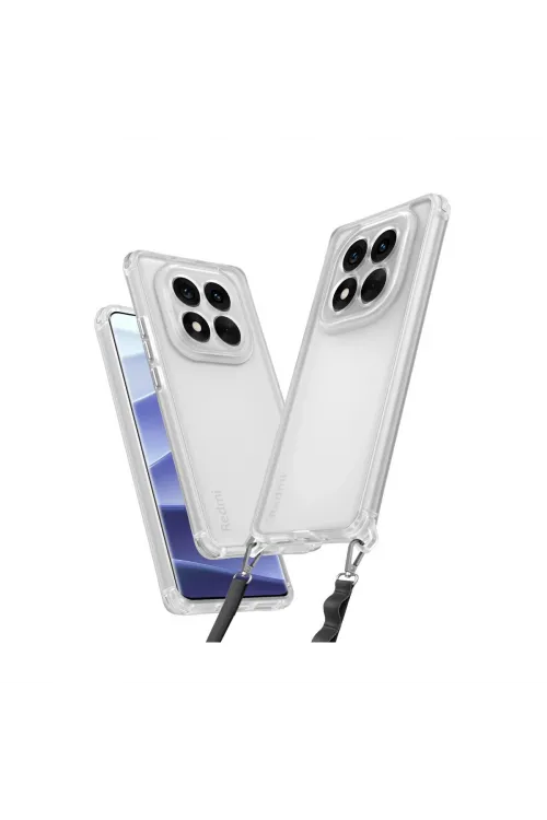 Xiaomi Redmi Note 14 Pro 5g Kılıf Penta Silikon Kılıf - Şeffaf