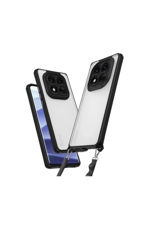 Xiaomi Redmi Note 14 Pro 5g Kılıf Penta Silikon Kılıf - Siyah