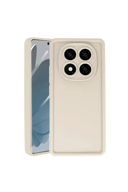 Xiaomi Redmi Note 14 Pro 5g Kılıf Viera Silikon - Krem