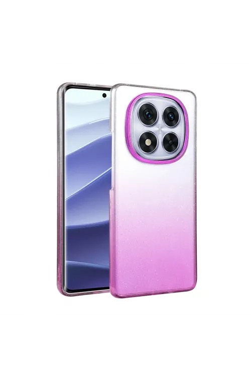 Xiaomi Redmi Note 14 Pro Plus Glossy Kapak - Mor