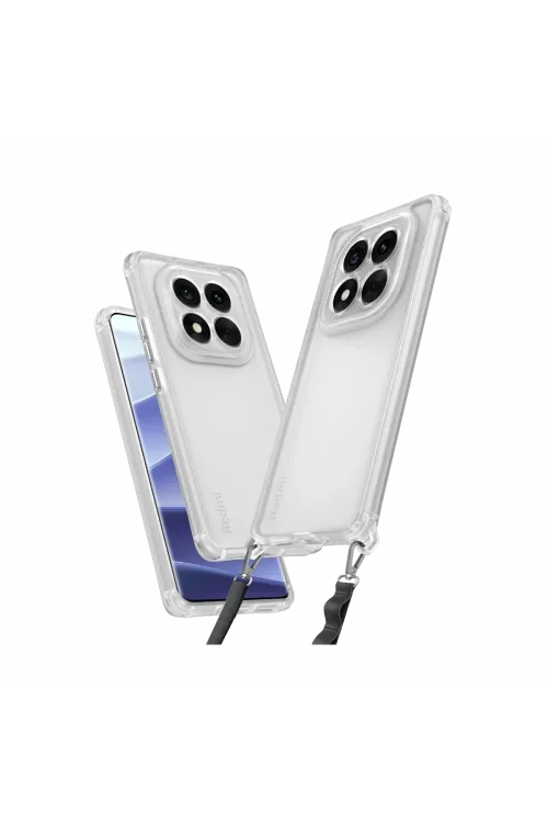 Xiaomi Redmi Note 14 Pro Plus Kılıf Penta Silikon Kılıf - Şeffaf