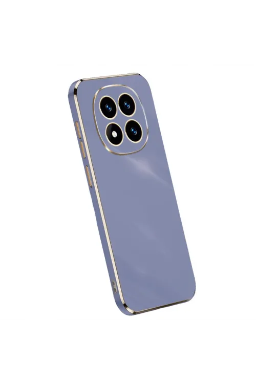 Xiaomi Redmi Note 14 Pro Plus Kılıf Volet Silikon - Mavi
