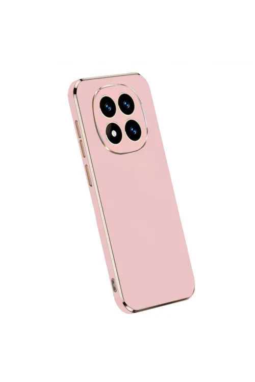 Xiaomi Redmi Note 14 Pro Plus Kılıf Volet Silikon - Pembe