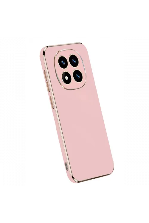 Xiaomi Redmi Note 14 Pro Plus Kılıf Volet Silikon - Pembe