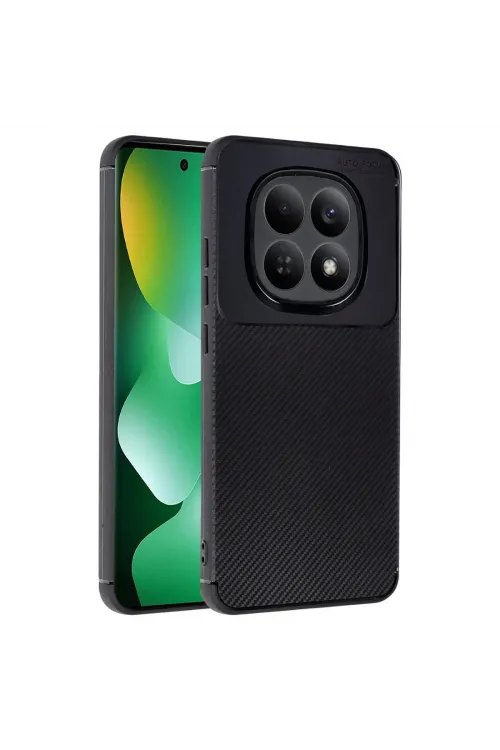 Xiaomi Redmi Note 15 4g Auto Focus Karbon Kapak - Siyah