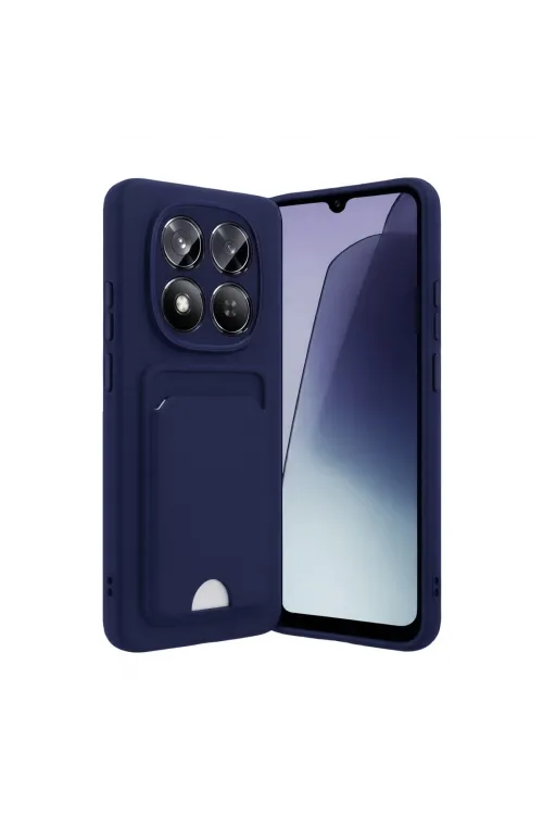 Xiaomi Redmi Note 15 4g Kelvin Kartvizitli Silikon - Lacivert