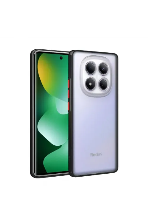 Xiaomi Redmi Note 15 4g Montreal Silikon Kapak - Siyah