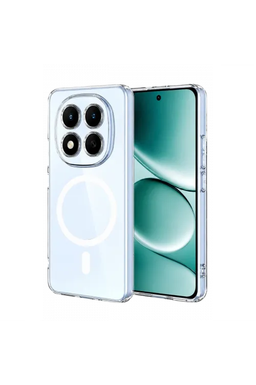 Xiaomi Redmi Note 15 Pro 4g Combo Sert Şeffaf Magsafe Kapak - Şeffaf