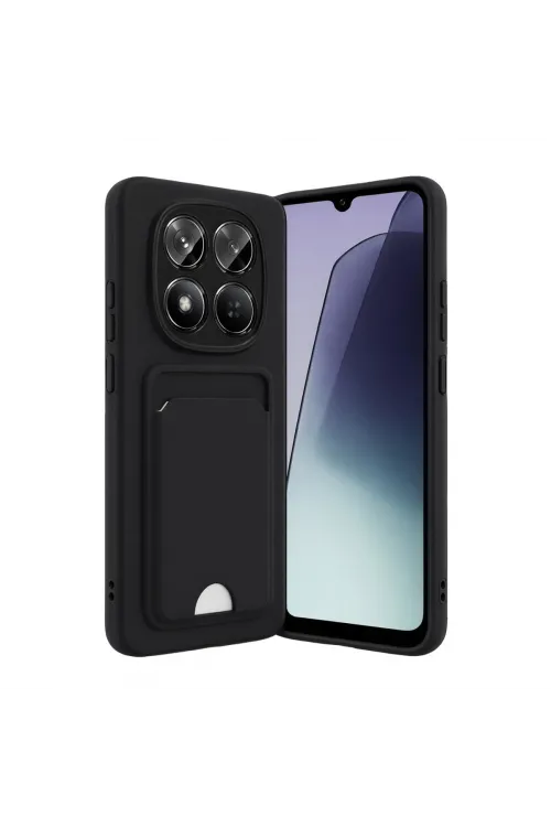 Xiaomi Redmi Note 15 Pro 4g Kelvin Kartvizitli Silikon - Siyah