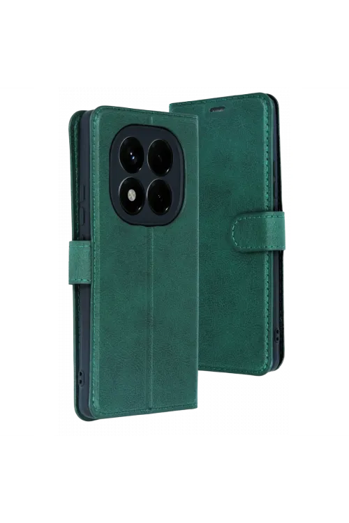 Xiaomi Redmi Note 15 Pro 4g Trend S Plus Kapaklı Kılıf - Yeşil