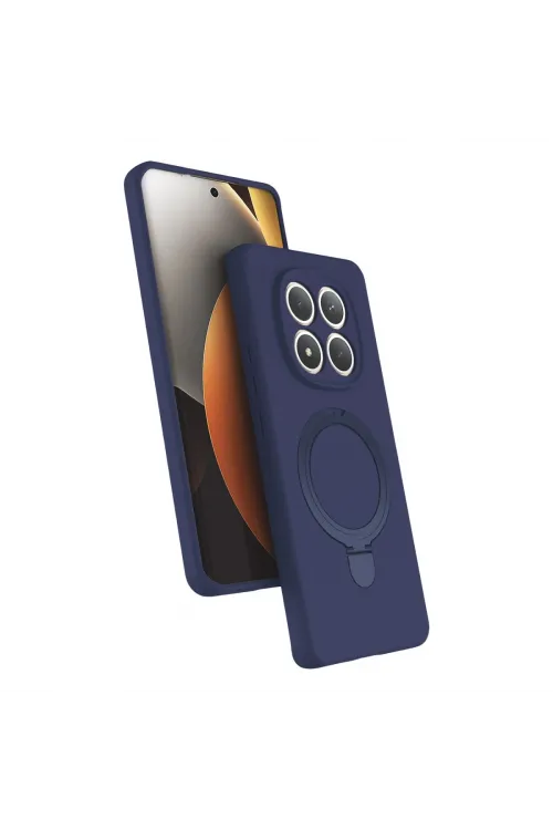 Xiaomi Redmi Note 15 Pro 5g Regal Magsafe Standlı Kapak - Lacivert