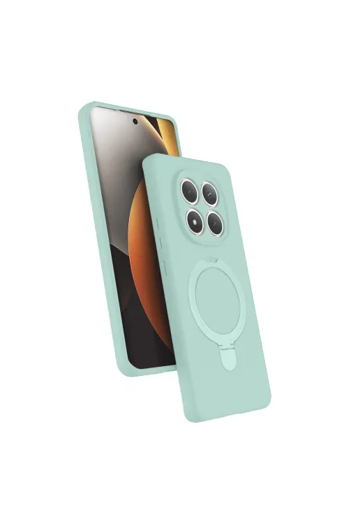 Xiaomi Redmi Note 15 Pro 5g Regal Magsafe Standlı Kapak - Su Yeşili