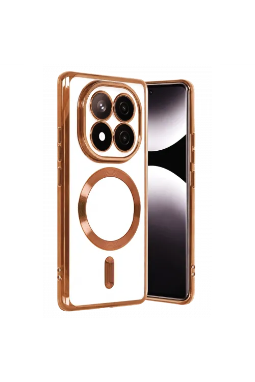 Xiaomi Redmi Note 15 Pro Plus 5g Kross Magneticsafe Kapak - Turuncu