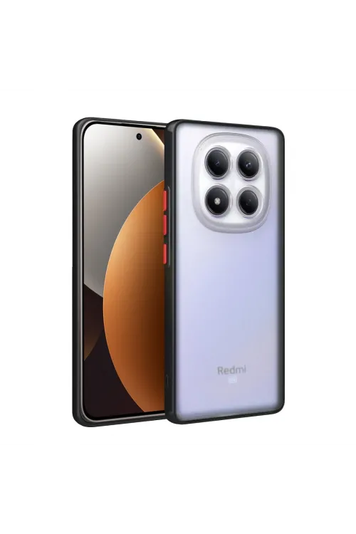 Xiaomi Redmi Note 15 Pro Plus 5g Montreal Silikon Kapak - Siyah