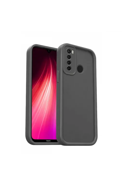 Xiaomi Redmi Note 8 Kılıf Viera Silikon - Gri