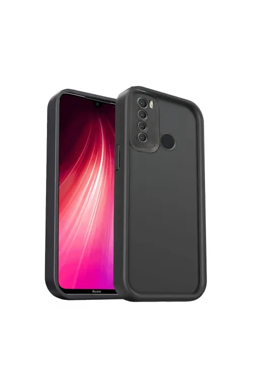Xiaomi Redmi Note 8 Kılıf Viera Silikon - Siyah