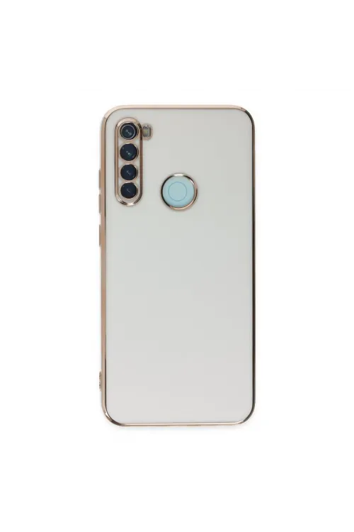 Xiaomi Redmi Note 8 Kılıf Volet Silikon - Beyaz