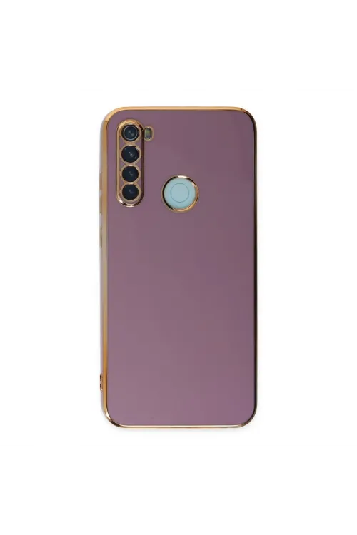 Xiaomi Redmi Note 8 Kılıf Volet Silikon - Mor
