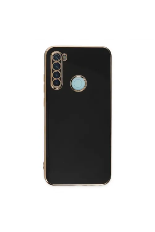 Xiaomi Redmi Note 8 Kılıf Volet Silikon - Siyah