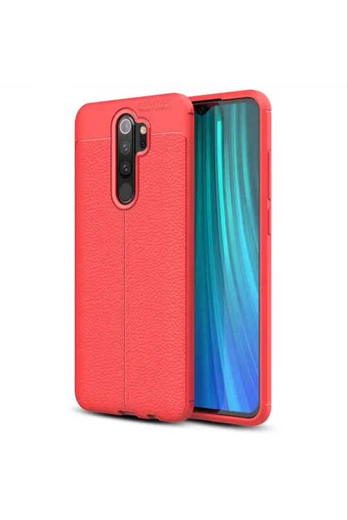 Xiaomi Redmi Note 8 Pro Kılıf Auto Focus Kapak - Kırmızı