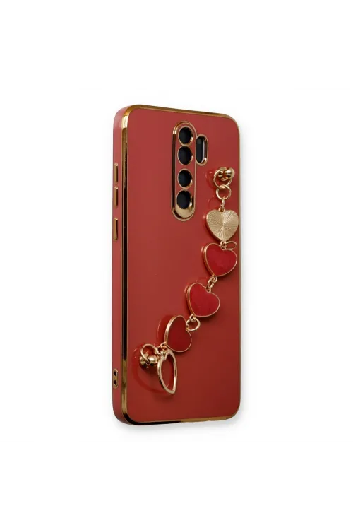 Xiaomi Redmi Note 8 Pro Kılıf Esila Silikon - Kırmızı